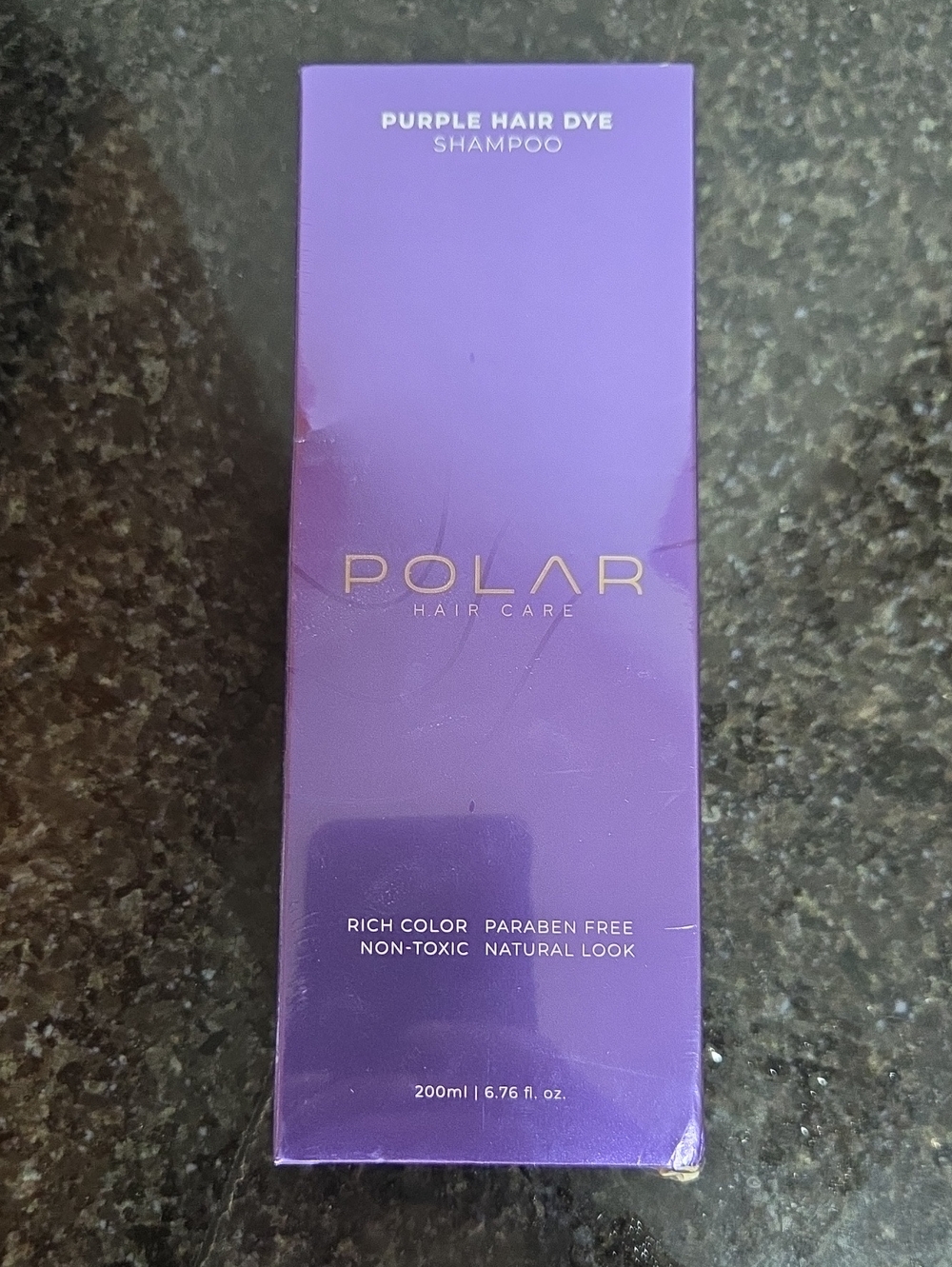 Purple Hair Dye Shampoo - Vibrant Purple Color